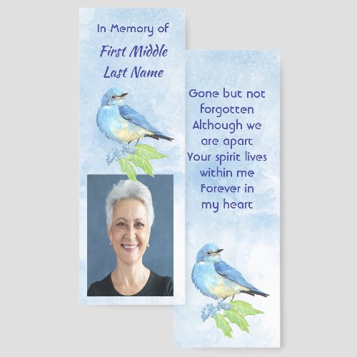 Memorial Keepsake Bluebird Garden Bird 
