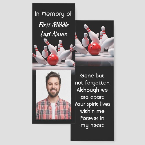 Memorial Keepsake Bowling Bowler 