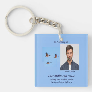 Memorial Keepsake Canada Goose Outdoors Keychain