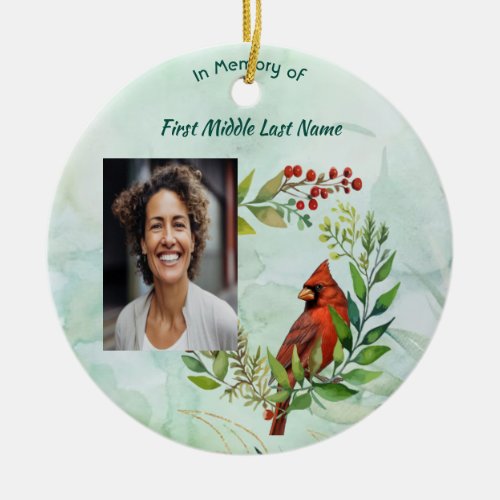 Memorial Keepsake Cardinal Bird