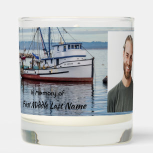 Memorial Keepsake Commercial Fisherman Scented Candle