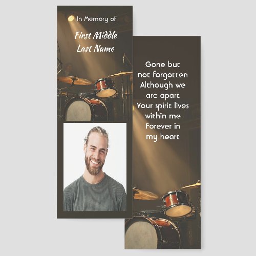 Memorial Keepsake Drummer Drums Band Ceramic