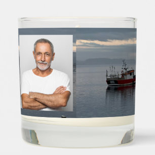 Memorial Keepsake Fishing Boat Fisherman Scented Candle