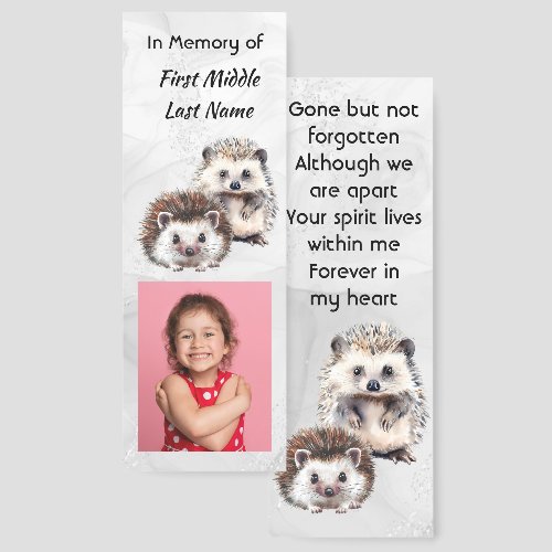 Memorial Keepsake Hedgehog Children
