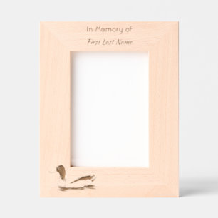 Memorial Keepsake Lake Ducks Birds Engraved Frames