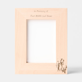 Memorial Keepsake Music Jazz Band Engraved Frames