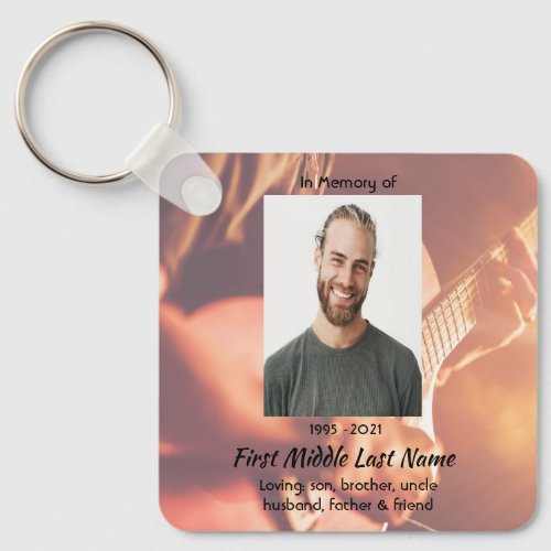 Memorial Keepsake Musician Piano Guitar