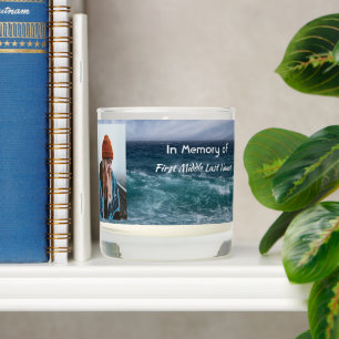 Memorial Keepsake Ocean Sea Beach Scented Candle