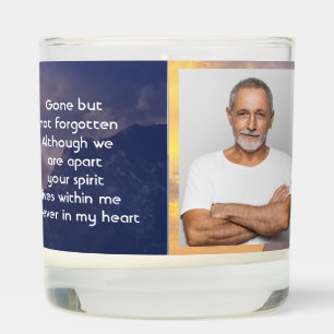 Memorial Keepsake Sea Sky Cloud Island Scented Candle