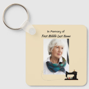 Memorial Keepsake Seamstress Keychain
