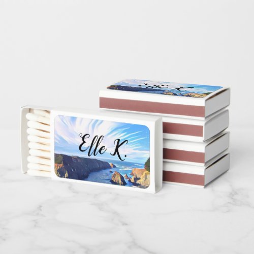 Memorial Keepsake Two Side Photo Personalized Matchboxes