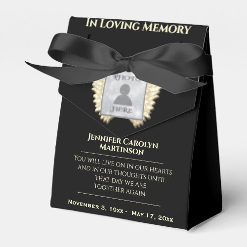 Memorial Keepsakes and Gifts Favor Box