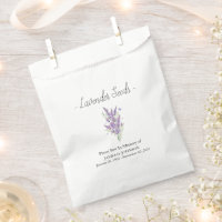 Memorial Lavender Seed Funeral