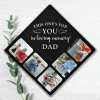 Stylish Photo Memorial Graduation Cap Topper