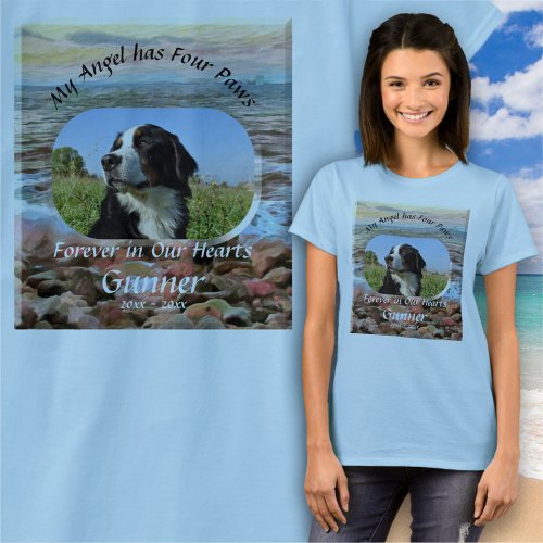 Memorial My Angel has Four Paws 0742 T_Shirt