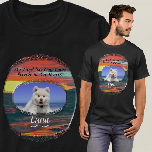 Memorial My Angel has Four Paws 1490 T_Shirt