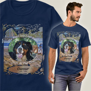 Memorial My Angel has Four Paws Beach 786 T-Shirt