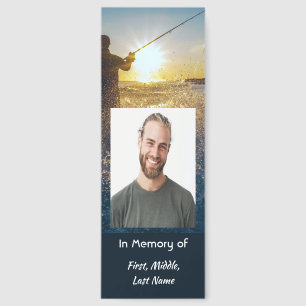 Memorial Ocean Fly Fishing Fisherman Bookmarks