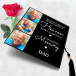 Memorial Personalized DAD 3 Photo Collage Graduation Cap Topper<br><div class="desc">Honor your beloved Dad on graduation day with a custom photo collage memorial graduation cap topper. This unique dad memorial keepsake graduation cap is the perfect gift for yourself, family or friends to pay tribute to your loved one. We hope your memorial graduation cap topper will bring you peace, joy...</div>