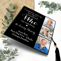 Memorial Personalized Modern Graduate 3 Photo