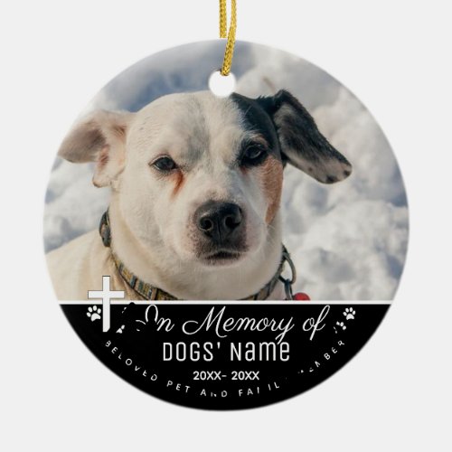 Memorial Pet Ornaments _ Custom Dog Loss