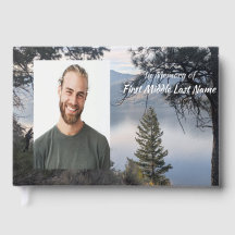 Memorial Photo  Beautiful Lake Mountains Trees