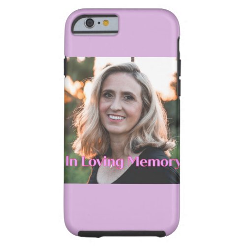 Memorial Photo Tough iPhone 6 Case