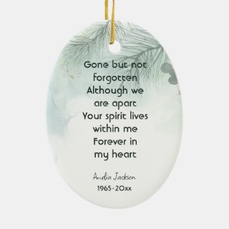 Memorial Photo Celebration of Life Keepsake