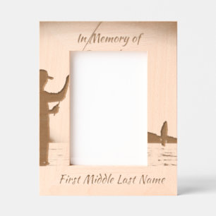 Memorial Photo Celebration of Life Keepsake Engraved Frames