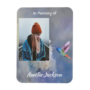 Memorial Photo Celebration of Life Keepsake  Magnet