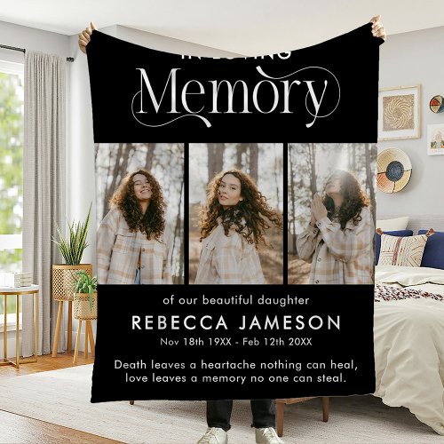 Memorial Photo Collage 'In Loving Memory'