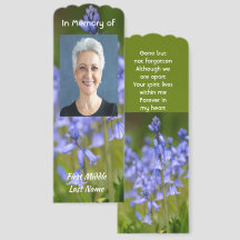  Memorial Photo Custom Bluebell Garden Flowers