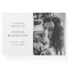 Memorial Photo | Elegant Classic In Loving Memory