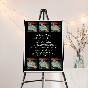 Memorial Photo Foam Board