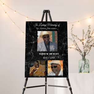 Memorial Photo Foam Board