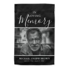 Memorial Photo Grave Site Garden Flag