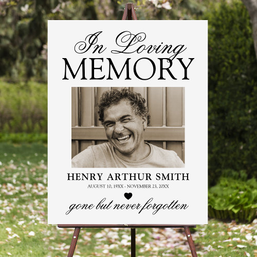 Memorial Photo In Loving Memory