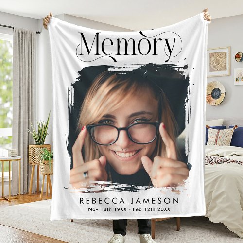 Memorial Photo 'In Loving Memory' Tribute