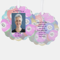  Memorial Photo Keepsake Bingo Game