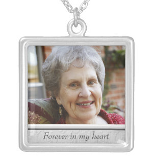 Memorial Photo Necklace
