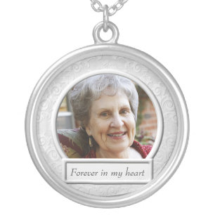 Memorial Photo Necklace
