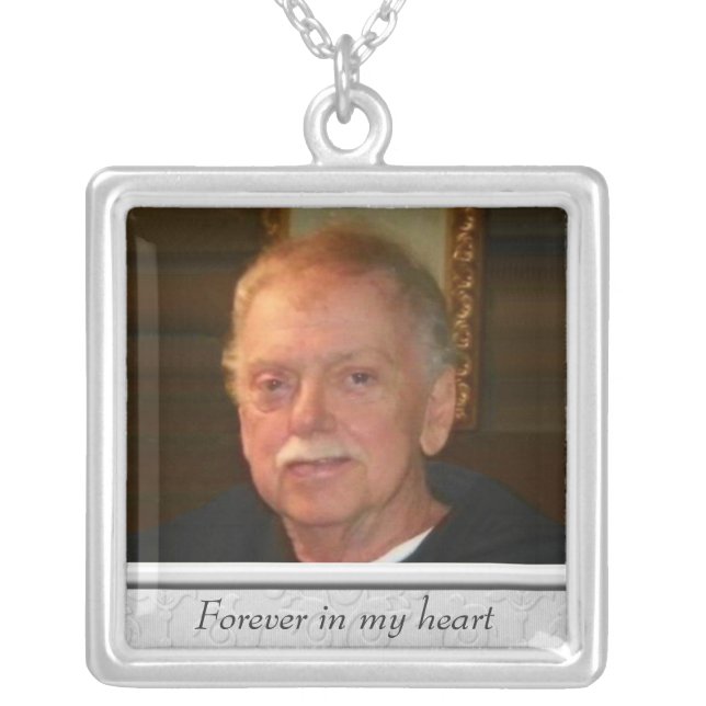 Memorial Photo Necklace (Front)