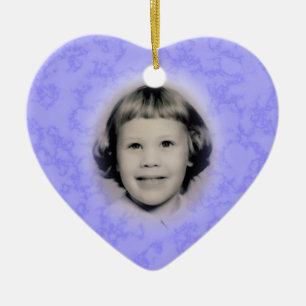 Memorial Photo Ornament Customizable
