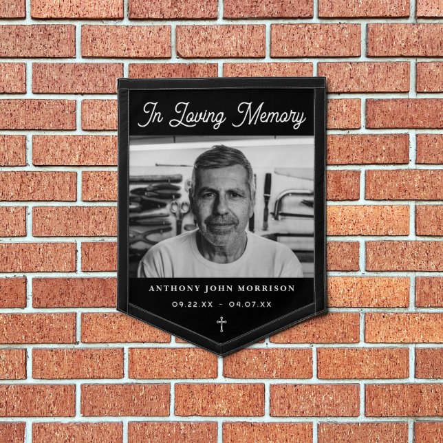 Memorial Photo Pennant (Insitu 1)