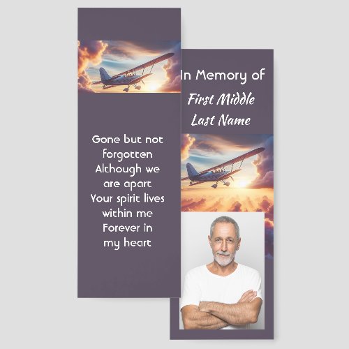 Memorial Photo Pilot Airplane Flying 