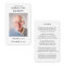 Memorial Photo Prayer Card - I'm Free