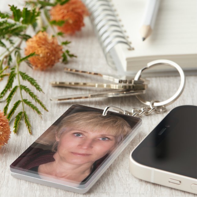 Memorial Photo Those we Love  Keychain (Front Right)