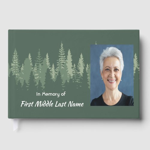 Memorial Photo Wilderness Forest Trees  Guest Book