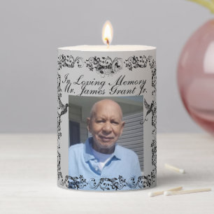 Memorial Pillar Candle