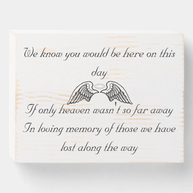 Memorial plaque for a memorial station for wedding (Front Horizontal)